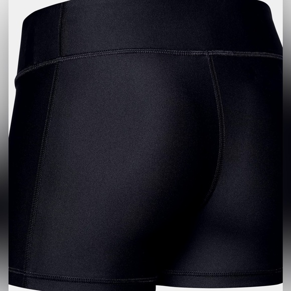 Under Armour - Women’s Shorty Shorts (Black) - Picture 5 of 8